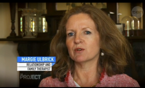 Melbourne Relationship Counsellor Margie Ulbrick Appears on Channel 10's "The Project"